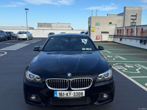 BMW 5-Series Saloon, Diesel, 2016, Black