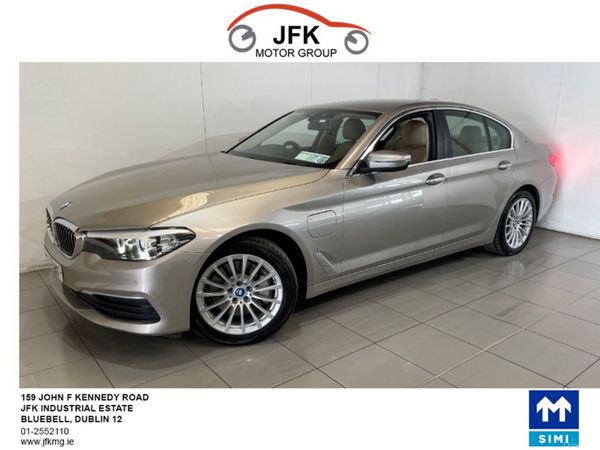 BMW 5-Series Saloon, Petrol Plug-in Hybrid, 2018, Silver