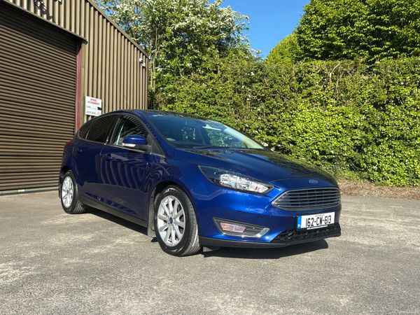 Ford Focus Hatchback, Diesel, 2016, Blue
