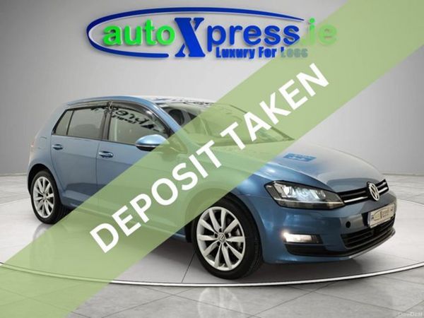 Volkswagen Golf Hatchback, Petrol, 2017, Blue