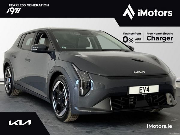 Kia EV4 Hatchback, Electric, 2026, Grey