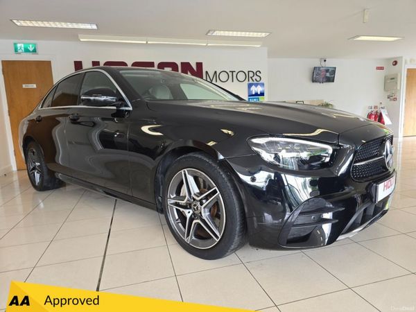 Mercedes-Benz E-Class Saloon, Diesel Plug-in Hybrid, 2022, Black