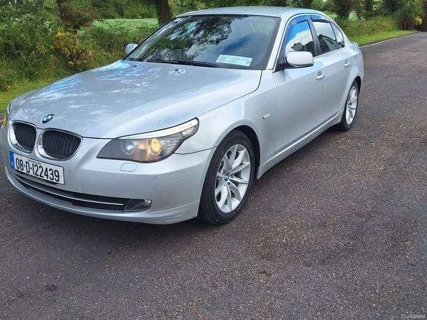 BMW 5-Series Saloon, Diesel, 2008, Silver
