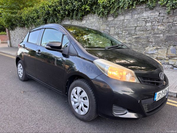 Toyota Vitz Hatchback, Petrol, 2013, Black