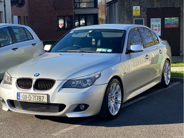 BMW 5-Series Saloon, Diesel, 2008, Silver