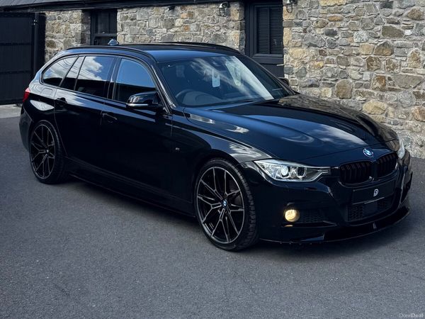 BMW 3-Series Estate, Diesel, 2015, Black