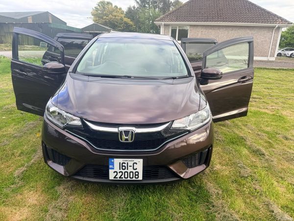 Honda Fit Hatchback, Petrol Hybrid, 2016, Black