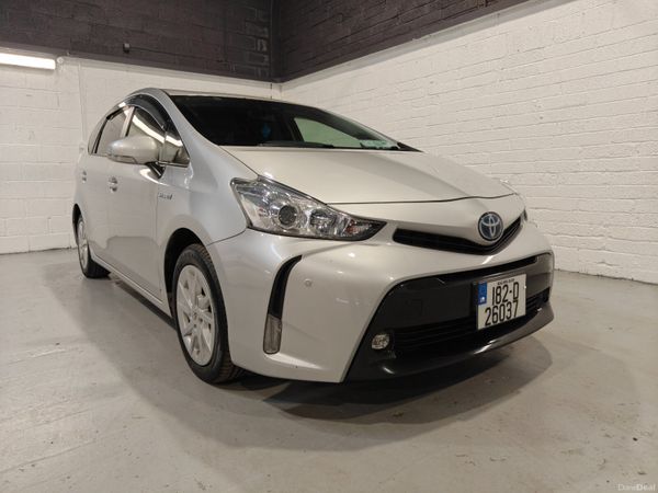 Toyota Prius MPV, Petrol Hybrid, 2018, Silver