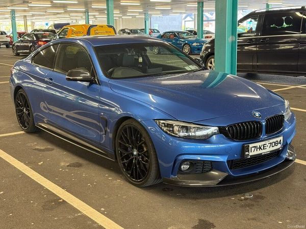 BMW 4-Series Coupe, Petrol, 2017, Blue
