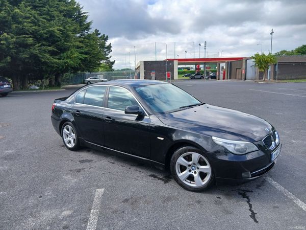 BMW 5-Series Saloon, Diesel, 2008, Black