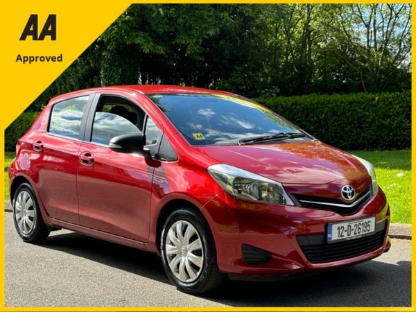 Toyota Yaris Hatchback, Petrol, 2012, Red