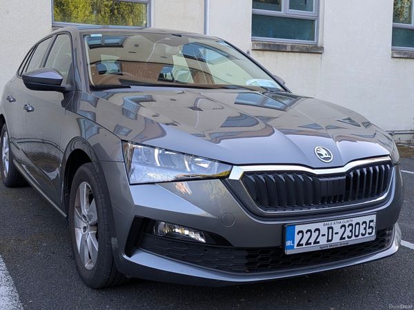 Skoda Scala Hatchback, Petrol, 2022, Grey