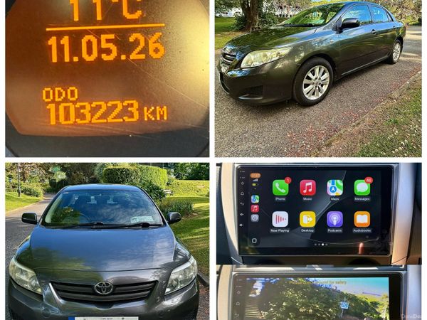 Toyota Corolla Saloon, Petrol, 2008, Grey