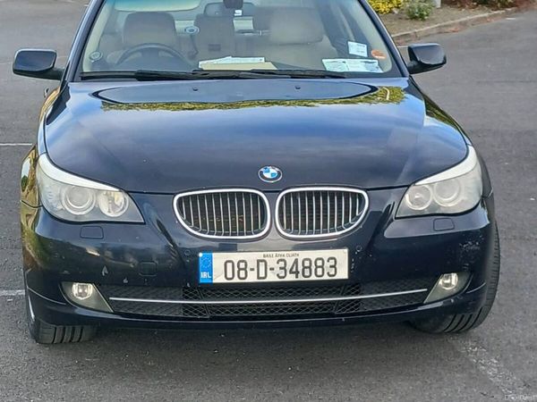 BMW 5-Series Saloon, Diesel, 2008, Blue