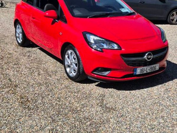 Opel Corsa Hatchback, Petrol, 2016, Red