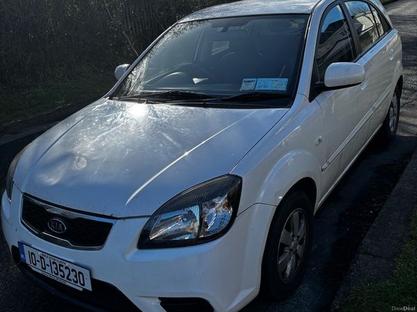 Kia Rio Hatchback, Petrol, 2010, White
