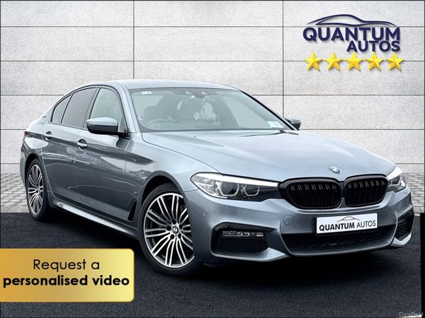 BMW 5-Series Saloon, Petrol Plug-in Hybrid, 2017, Grey