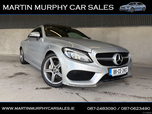 Mercedes-Benz C-Class Coupe, Diesel, 2018, Silver