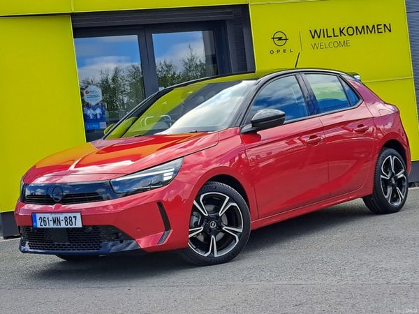Opel Corsa Hatchback, Petrol Hybrid, 2026, Red