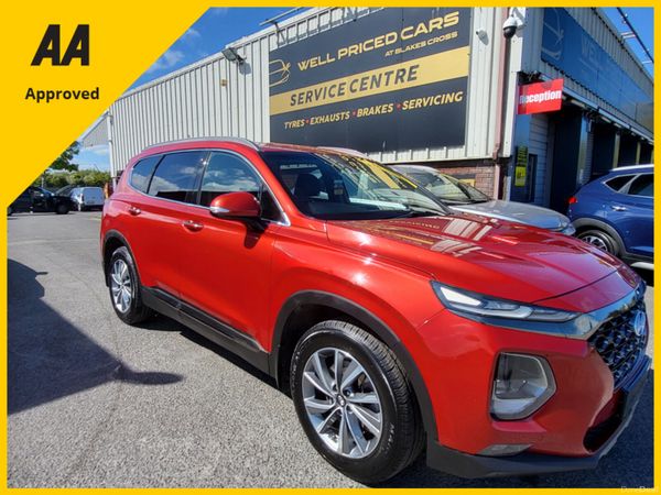 Hyundai Santa Fe Estate, Diesel, 2018, Orange