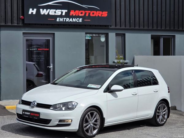 Volkswagen Golf Hatchback, Diesel, 2017, White