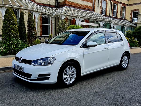 Volkswagen Golf Hatchback, Petrol, 2014, White