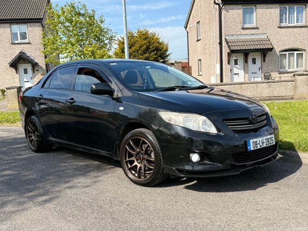 Toyota Corolla Saloon, Petrol, 2008, Black