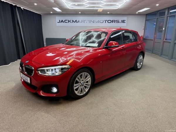 BMW 1-Series Hatchback, Diesel, 2017, Red