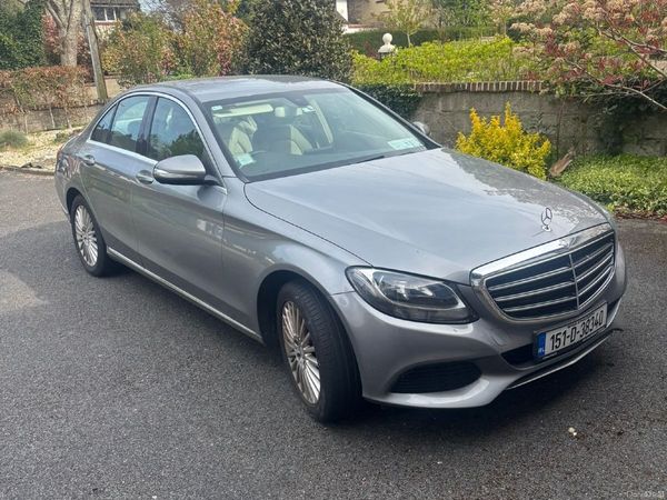Mercedes-Benz C-Class Saloon, Petrol, 2015, Silver