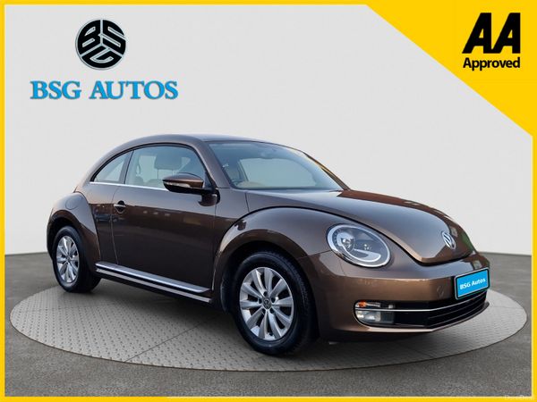 Volkswagen Beetle Hatchback, Petrol, 2014, Brown