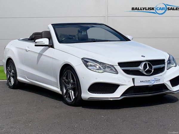 Mercedes-Benz E-Class Convertible, Diesel, 2014, White