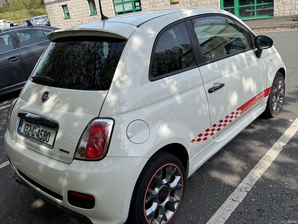 Fiat 500 Hatchback, Petrol, 2013, White