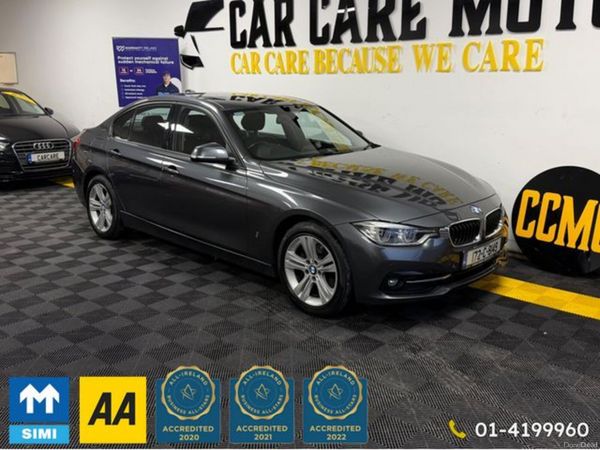BMW 3-Series Saloon, Petrol Plug-in Hybrid, 2017, Grey