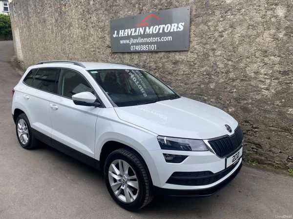 Skoda Karoq SUV, Petrol, 2021, White