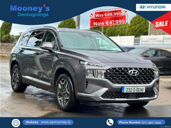 Hyundai Santa Fe SUV, Petrol Plug-in Hybrid, 2023, Grey