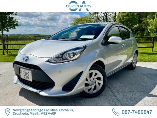 Toyota Aqua Hatchback, Petrol Hybrid, 2020, Silver