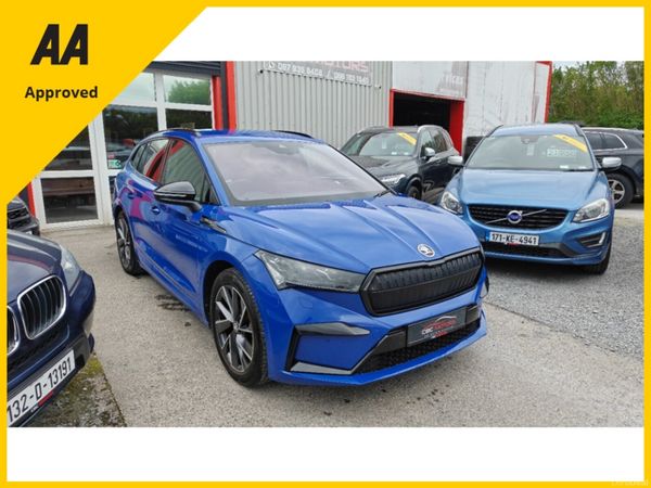 Skoda Enyaq Hatchback, Electric, 2023, Blue
