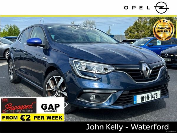 Renault Megane Hatchback, Petrol, 2019, Blue