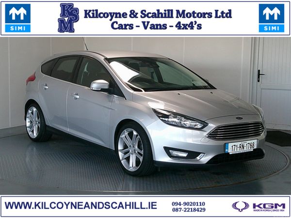 Ford Focus Hatchback, Diesel, 2017, Silver