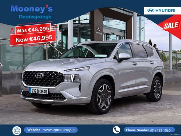 Hyundai Santa Fe SUV, Petrol Plug-in Hybrid, 2023, Silver