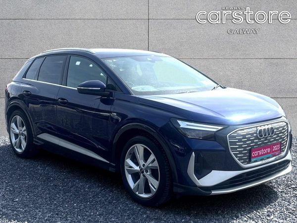 Audi Q4 e-tron SUV, Electric, 2023, Blue