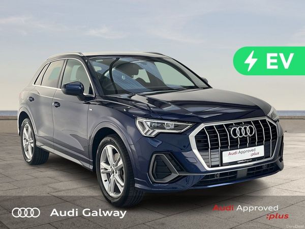 Audi Q3 SUV, Petrol Plug-in Hybrid, 2024, Blue