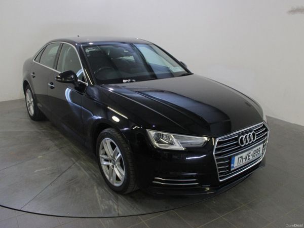 Audi A4 Saloon, Diesel, 2017, Black