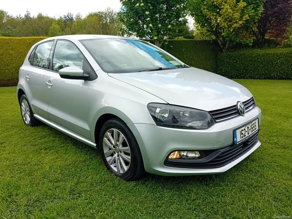 Volkswagen Polo Hatchback, Petrol, 2015, Silver