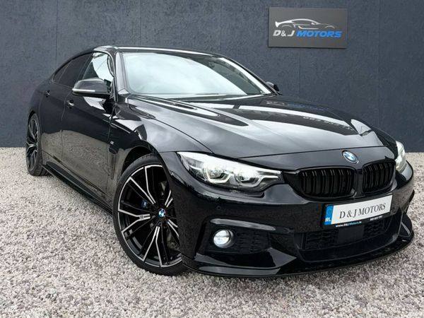 BMW 4-Series Saloon, Petrol, 2018, Black