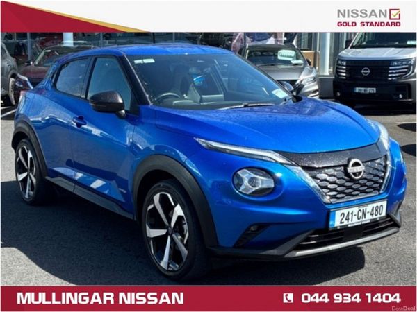 Nissan Juke SUV, Petrol Hybrid, 2024, Blue