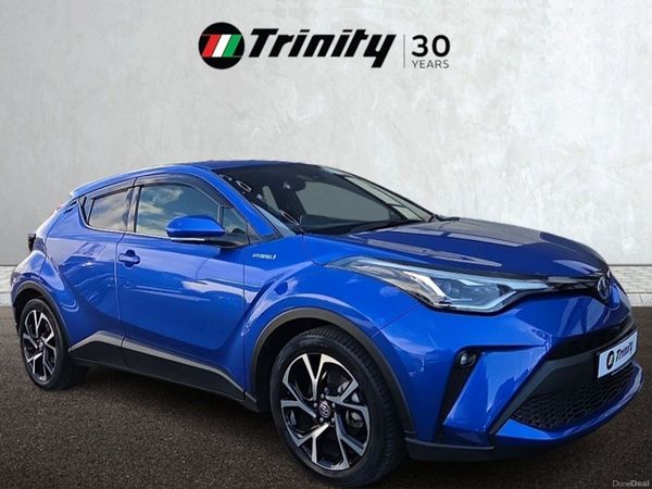 Toyota C-HR SUV, Petrol Hybrid, 2022, Blue