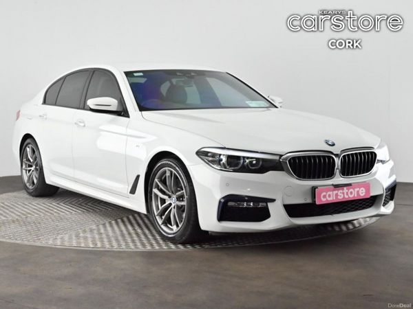 BMW 5-Series Saloon, Diesel, 2018, White