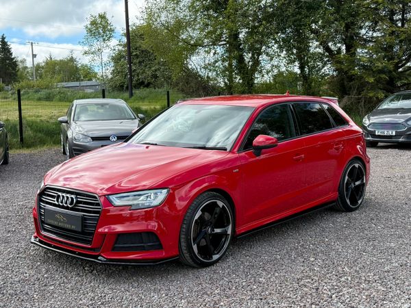 Audi A3 Hatchback, Diesel, 2017, Red
