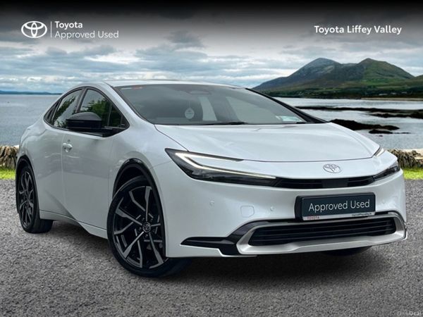 Toyota Prius Hatchback, Petrol Plug-in Hybrid, 2023, White